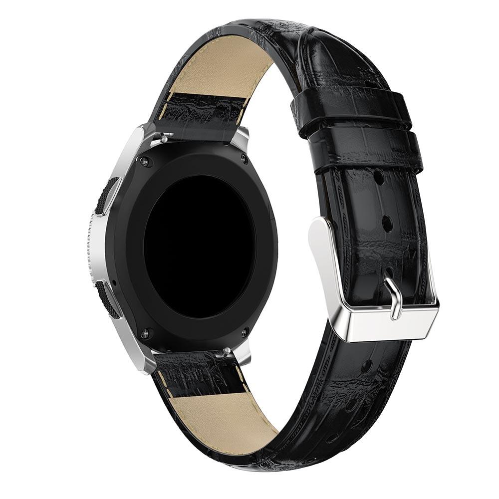 Coccodrillo Cinturino in pelle OnePlus Watch 2 nero