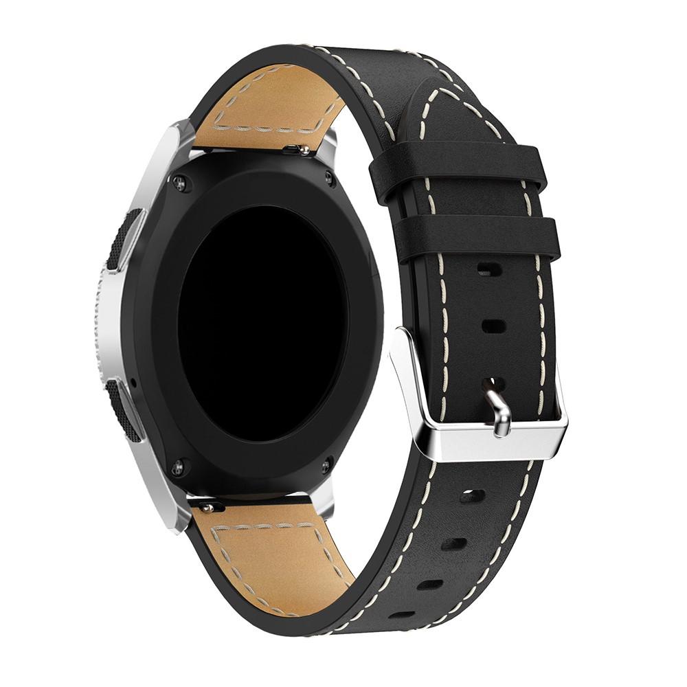 Cinturino in pelle Xiaomi Watch S3 nero