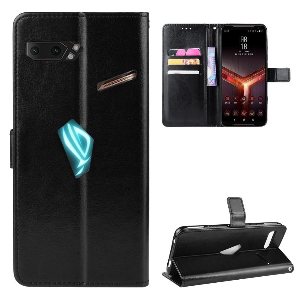 Portafoglio in pelle Asus ROG Phone II Nero