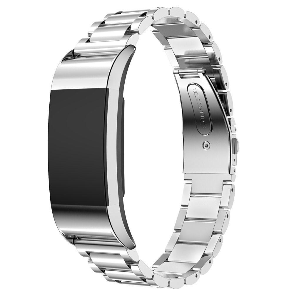 Cinturino in metallo Fitbit Charge 2 Argento