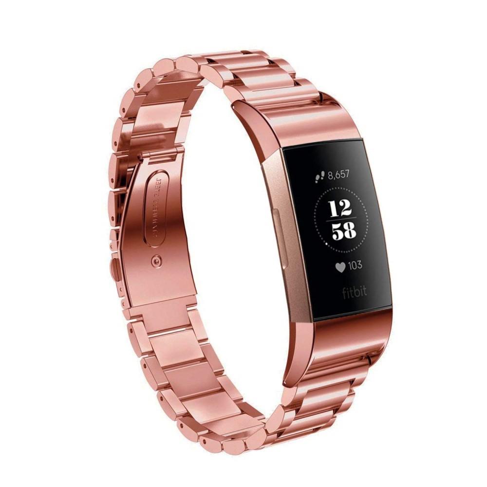 Cinturino in metallo Fitbit Charge 3/4 Oro Rosa