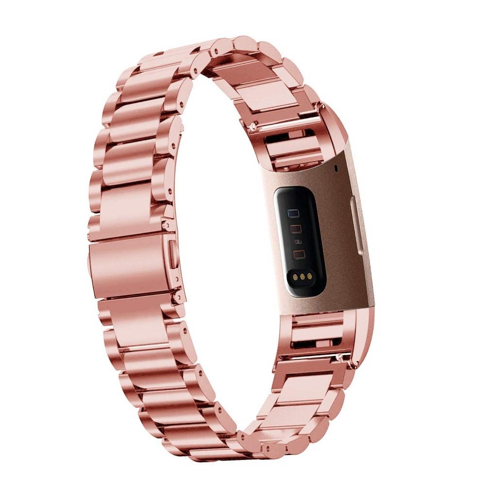 Cinturino in metallo Fitbit Charge 3/4 Oro Rosa