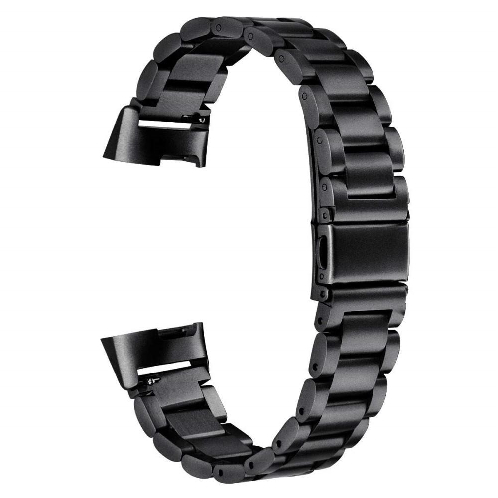 Cinturino in metallo Fitbit Charge 3/Charge 4 Nero