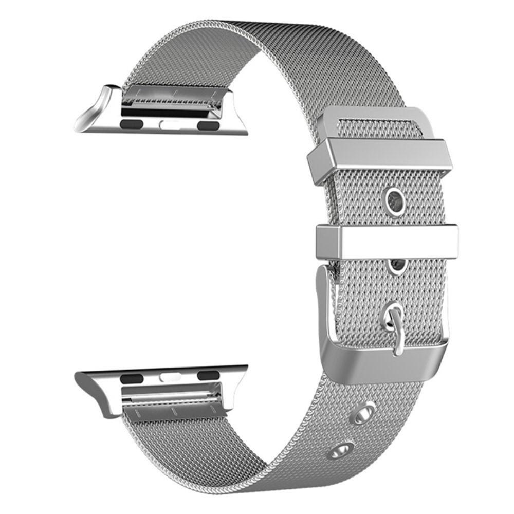 Cinturino in rete Apple Watch 41mm Series 8 D'argento