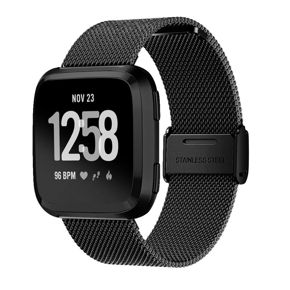 Cinturino in rete Fitbit Versa/Versa 2 Black