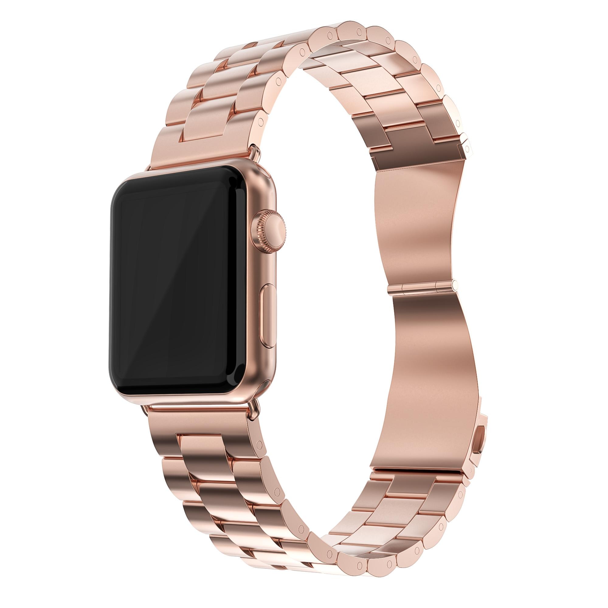 Cinturino in metallo Apple Watch 41mm Series 7 oro rosa