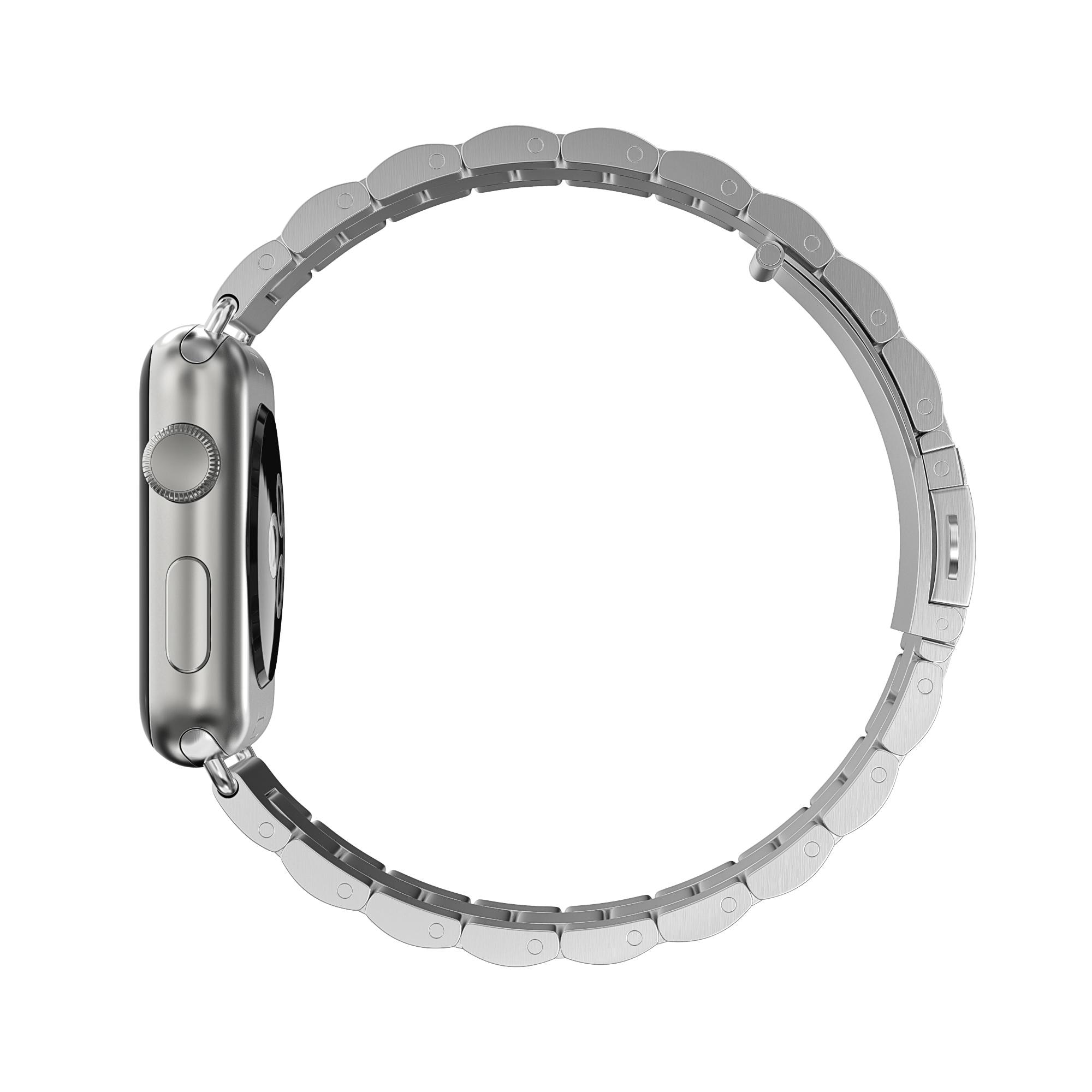 Cinturino in metallo Apple Watch 41mm Series 8, d'argento