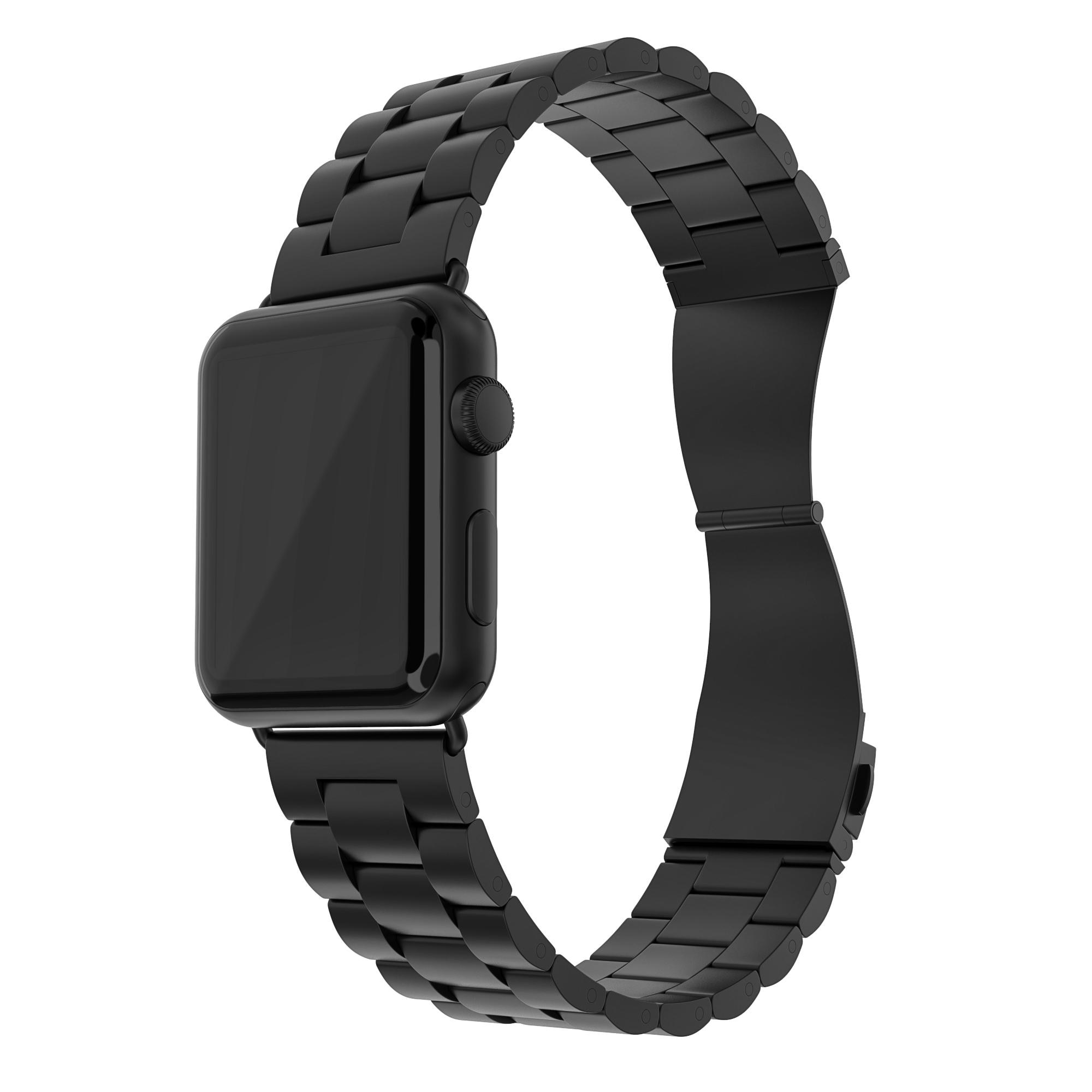Cinturino in metallo Apple Watch 45mm Series 7 nero