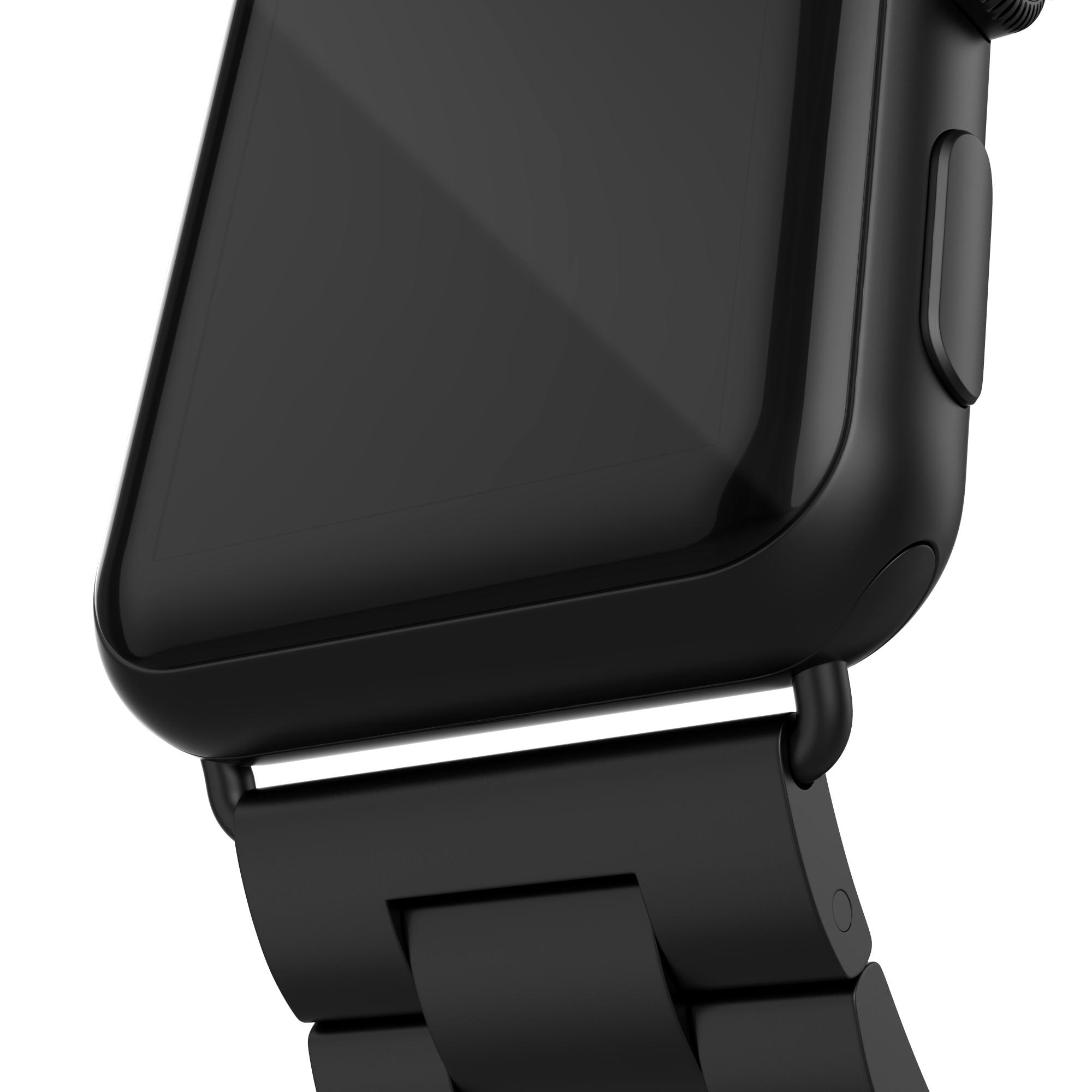 Cinturino in metallo Apple Watch 45mm Series 7 nero