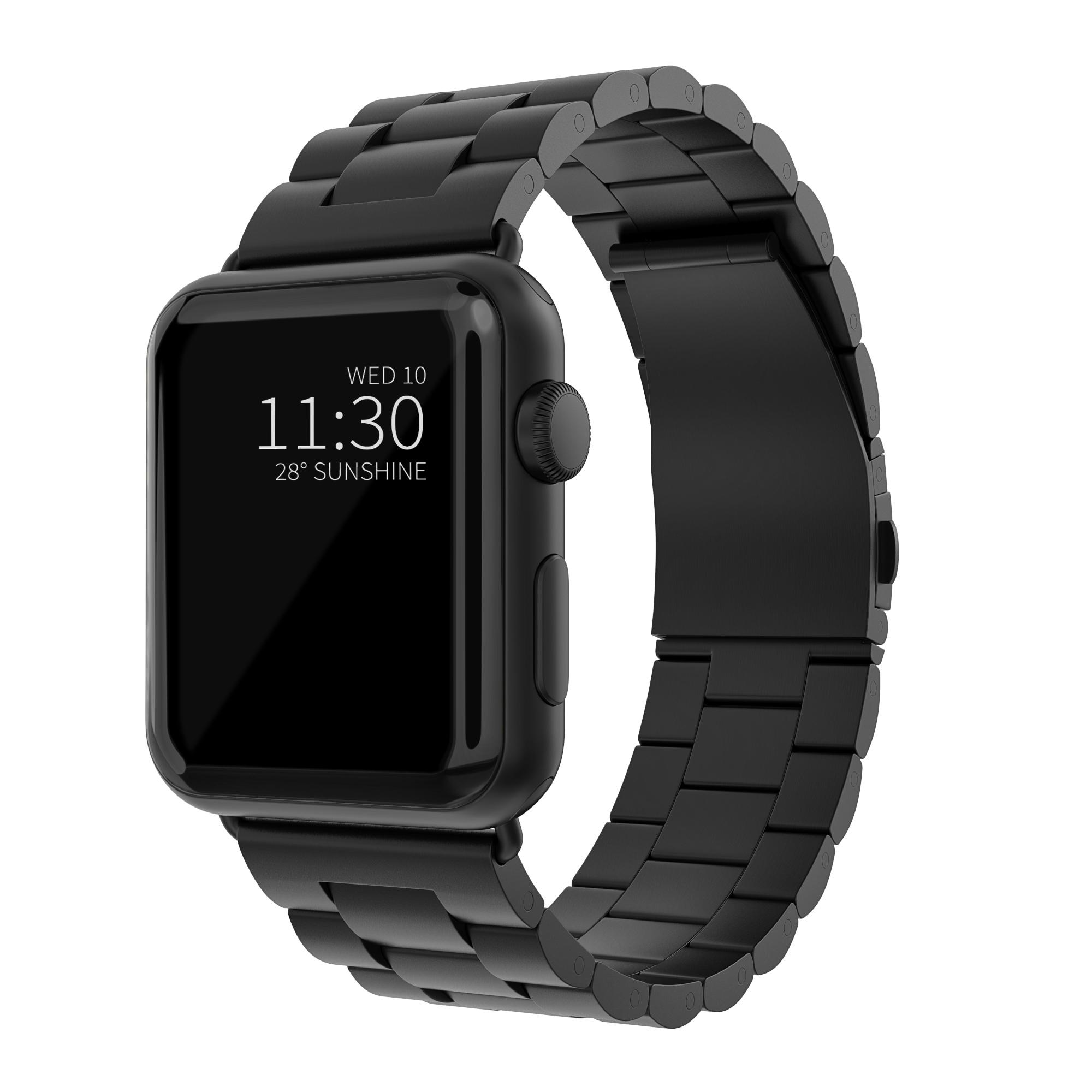 Cinturino in metallo Apple Watch 45mm Series 9 nero