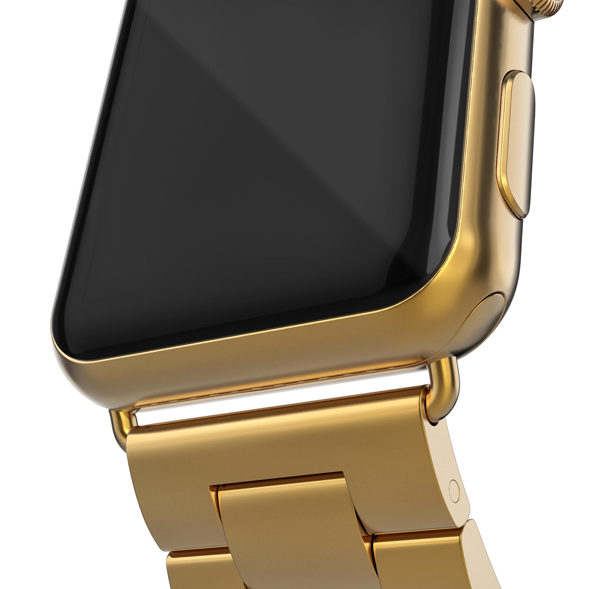 Cinturino in metallo Apple Watch 45mm Series 8 Oro