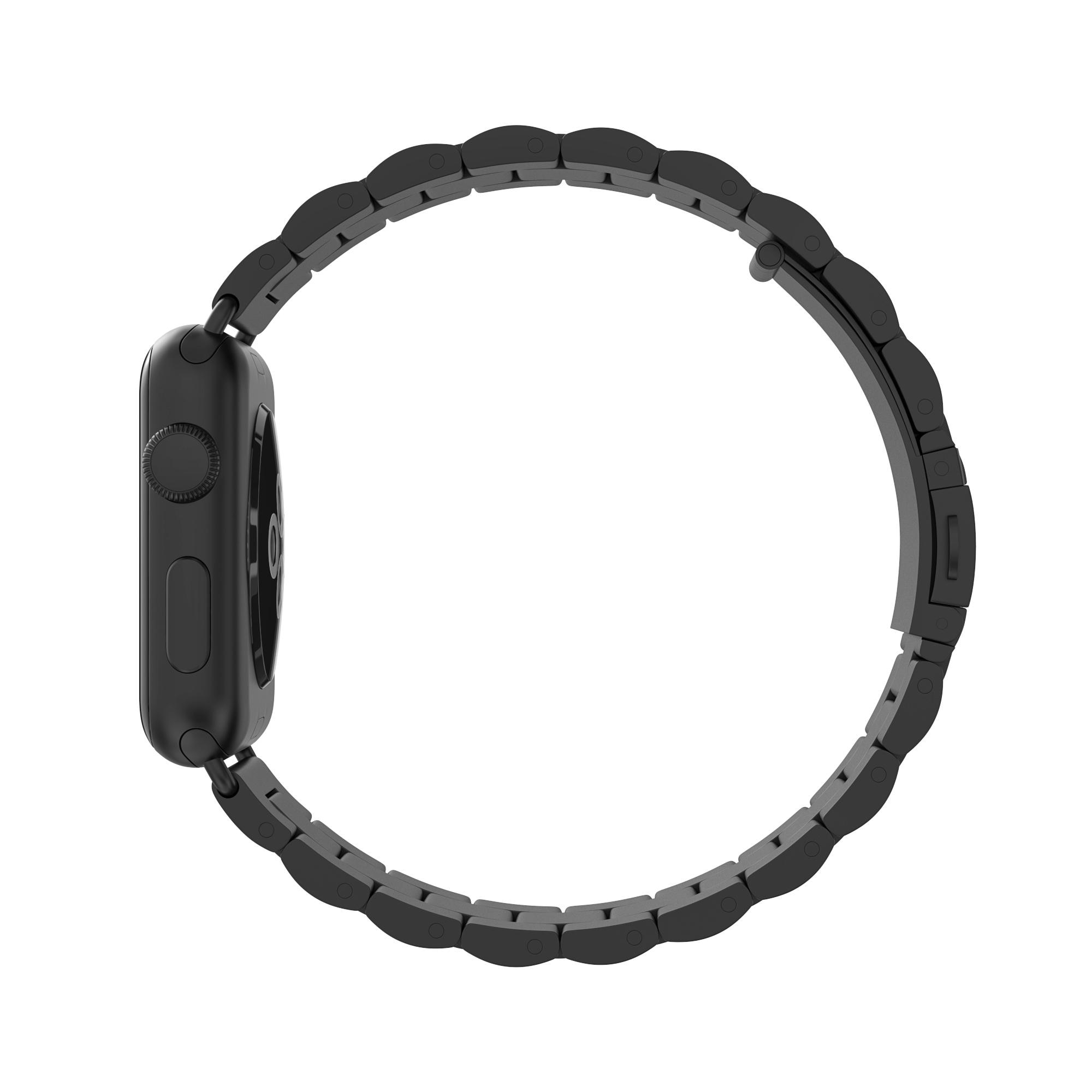Cinturino in metallo Apple Watch 45mm Series 8 nero
