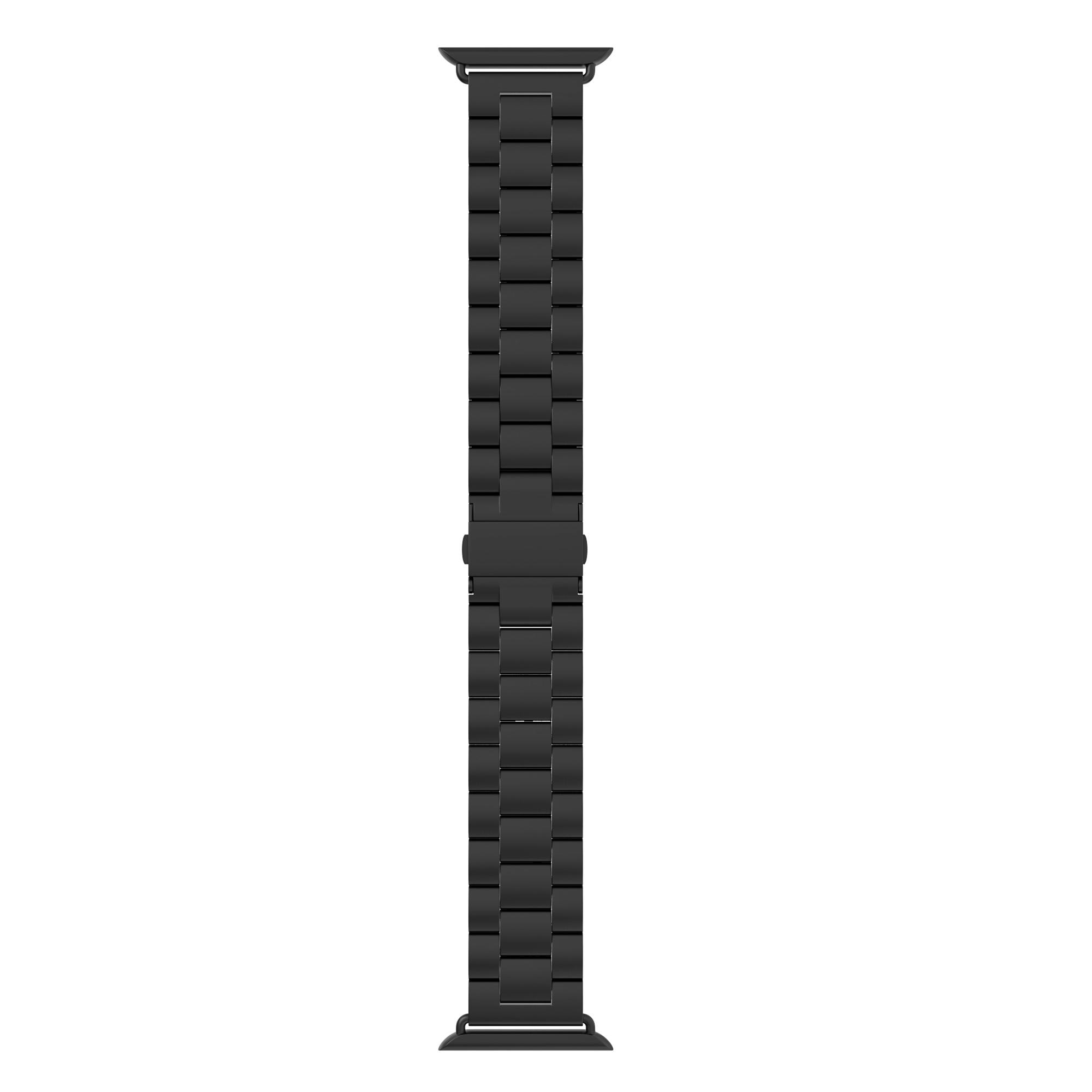 Cinturino in metallo Apple Watch 45mm Series 8 nero