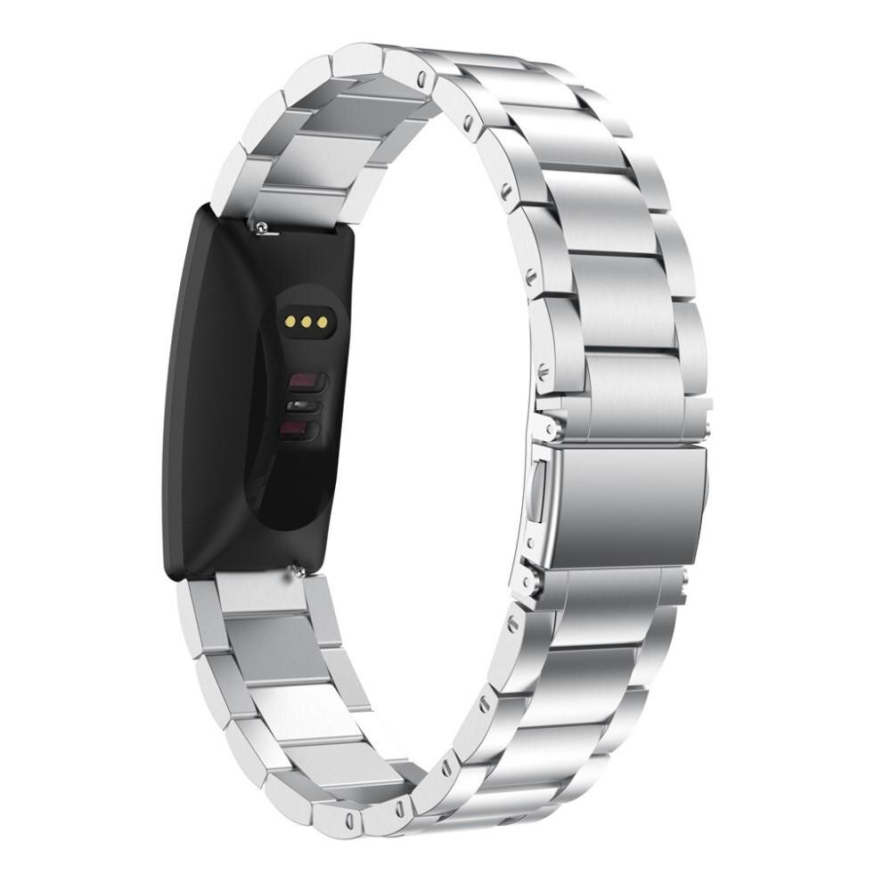 Cinturino in metallo Fitbit Inspire/Inspire HR/Inspire 2 Argento