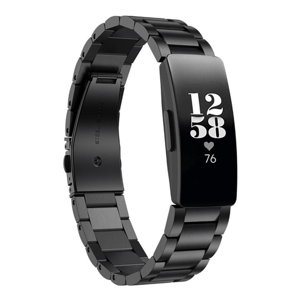 Cinturino in metallo Fitbit Inspire/Inspire HR/Inspire 2 Nero