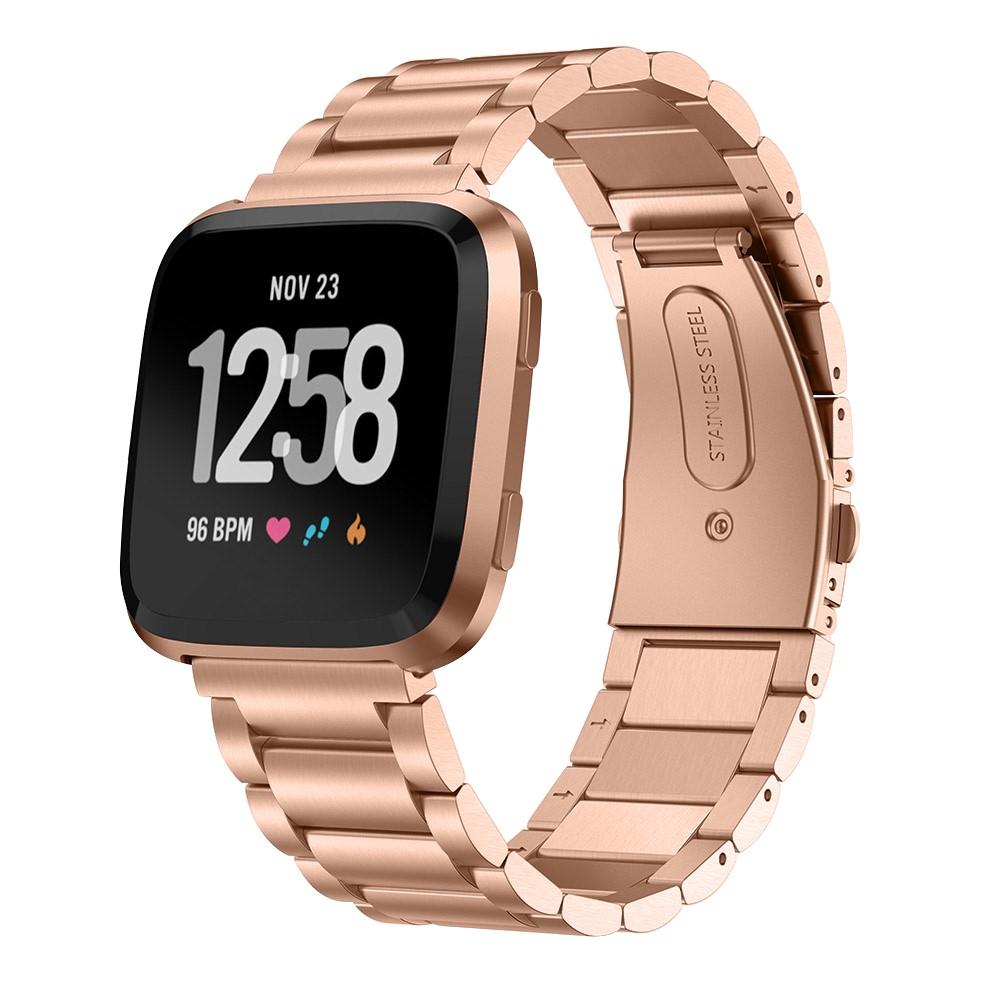 Cinturino in metallo Fitbit Versa/Versa 2 Oro Rosa