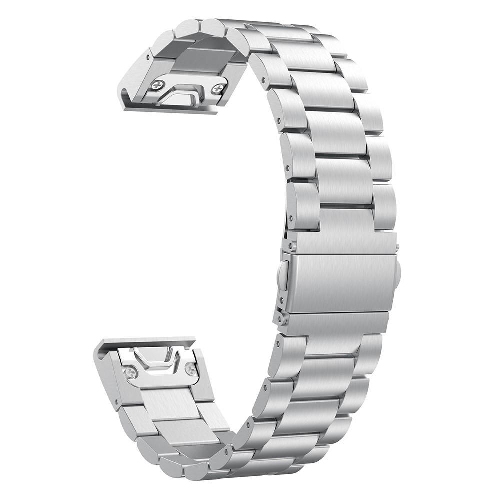 Cinturino in metallo Garmin Instinct 2 Argento