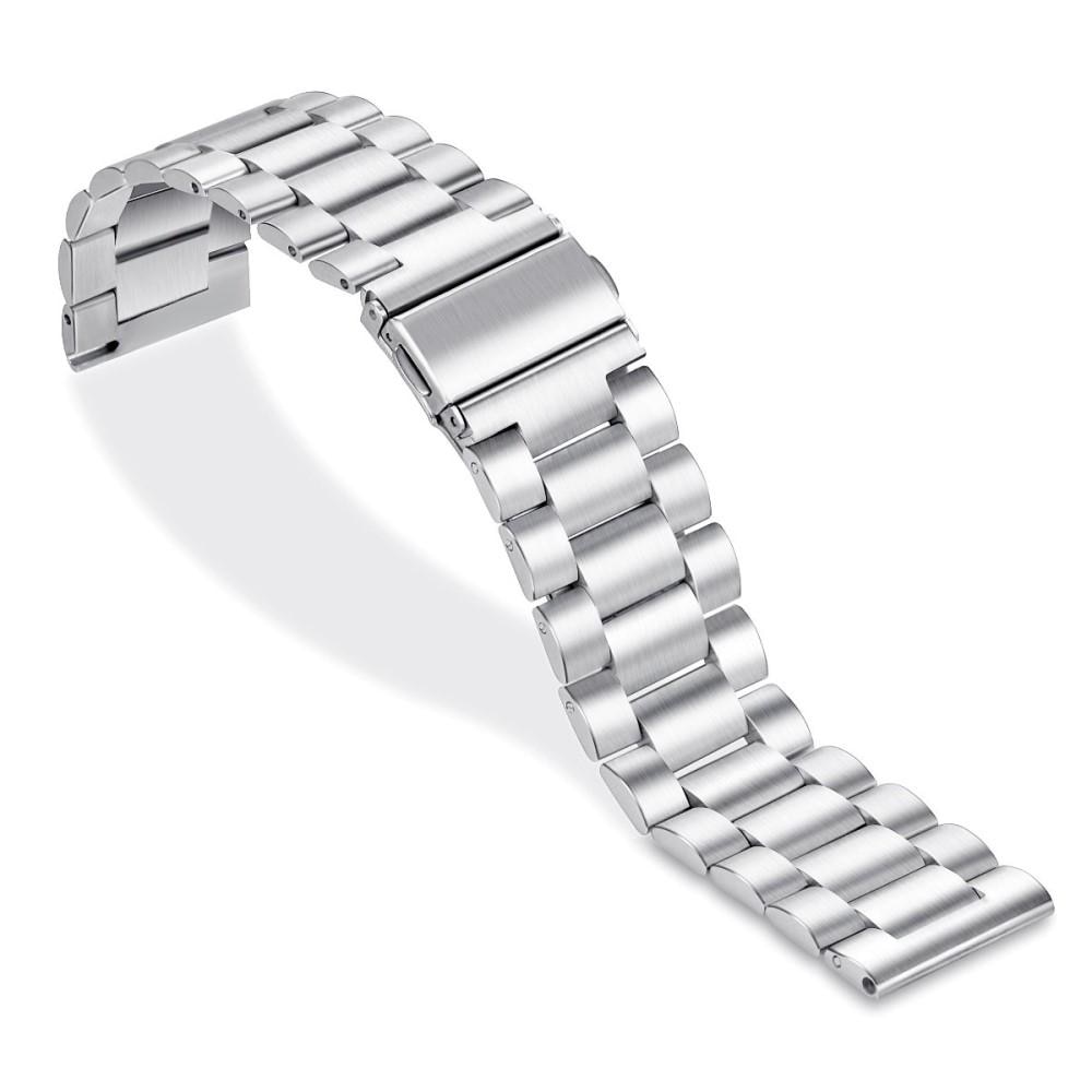 Cinturino in metallo Huawei Watch GT/GT 2 46mm/GT 2e D'argento