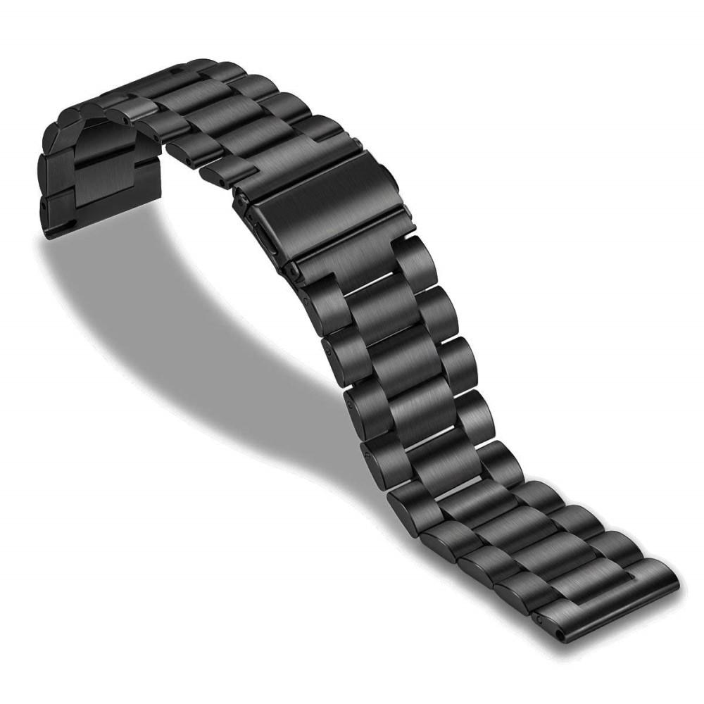 Cinturino in metallo Huawei Watch GT/GT 2 46mm/GT 2e Nero