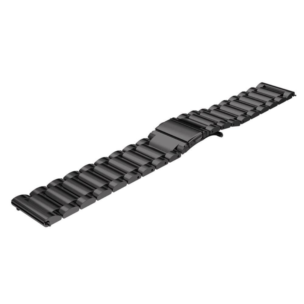 Cinturino in metallo Mobvoi Ticwatch Pro/S2/E2 Nero