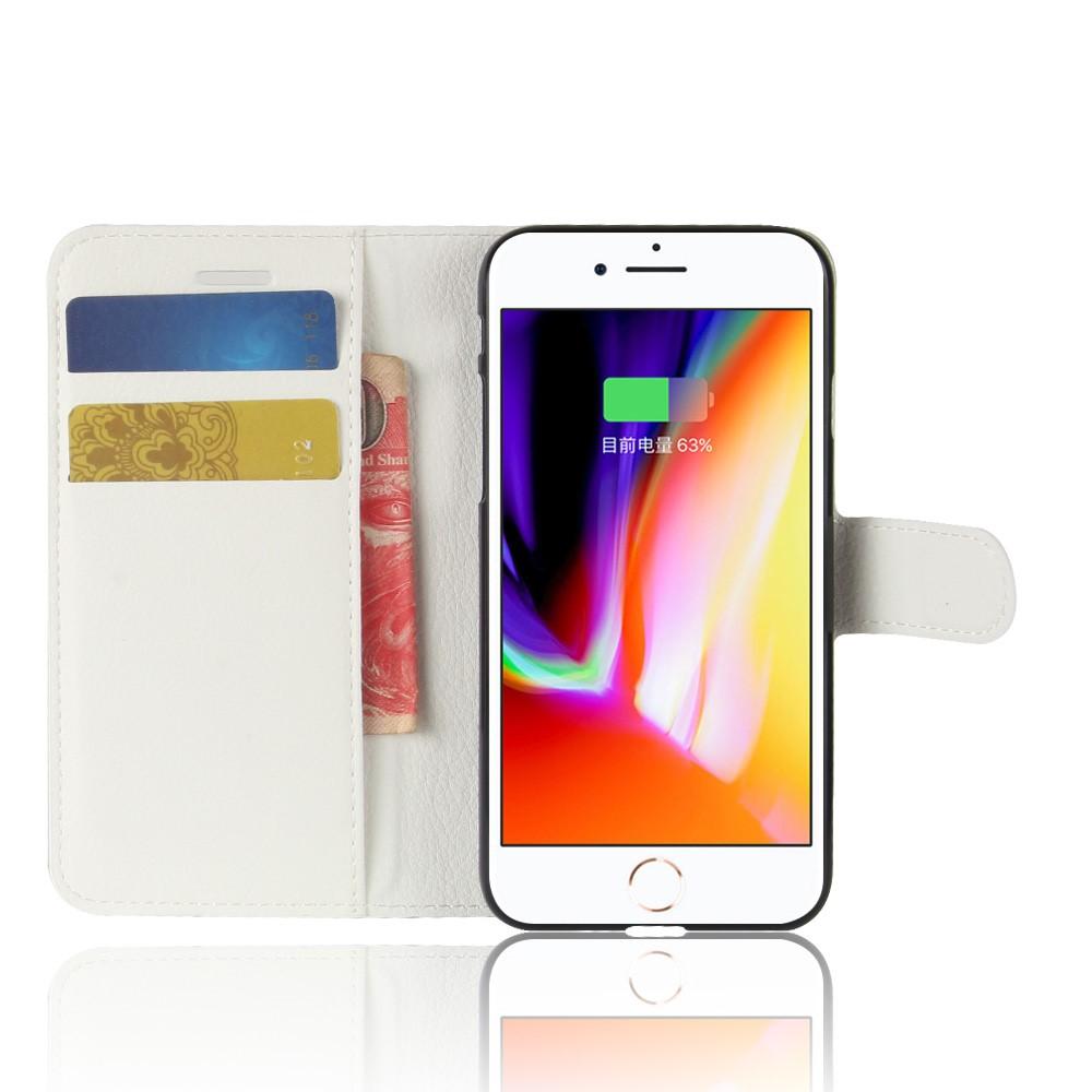Cover portafoglio iPhone SE (2022) bianco