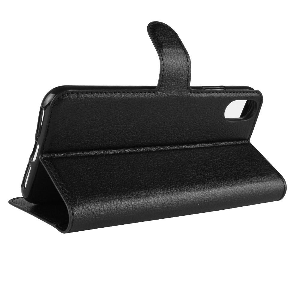 Cover portafoglio Apple iPhone Xr Nero