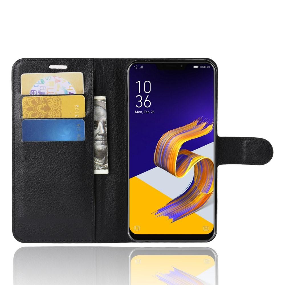 Cover portafoglio Asus ZenFone 5Z/ZenFone 5 Nero
