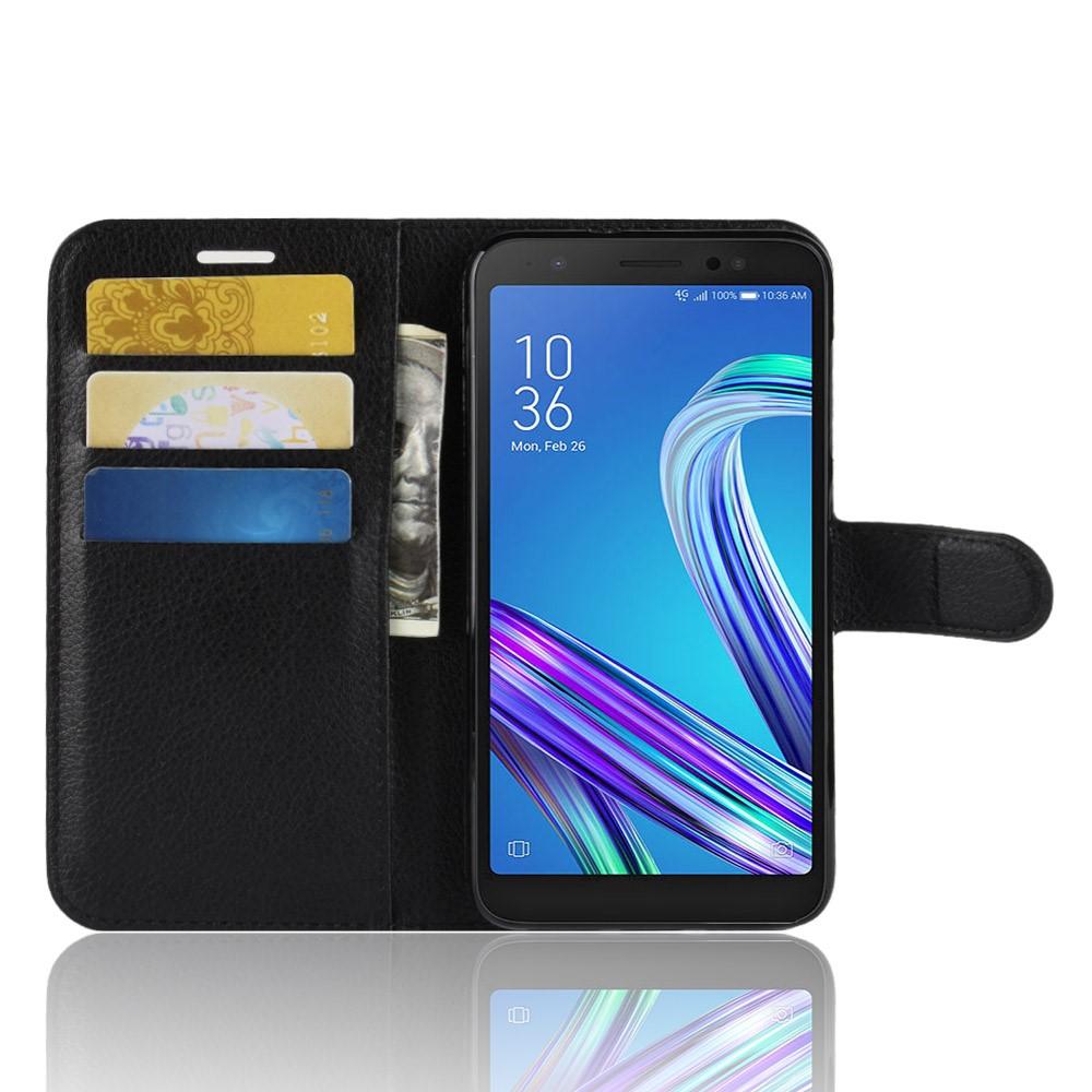 Cover portafoglio Asus ZenFone Live L1 Nero