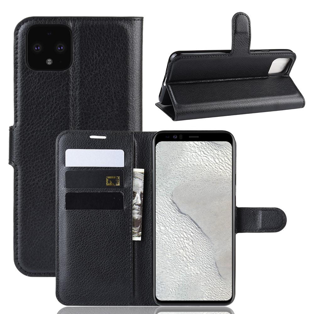 Cover portafoglio Google Pixel 4 XL Nero