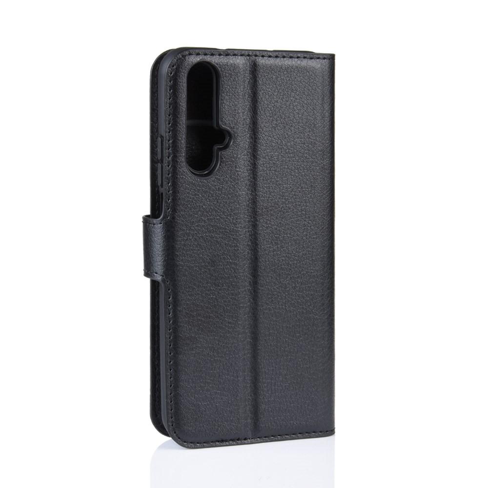 Cover portafoglio Huawei Nova 5T/Honor 20 Nero