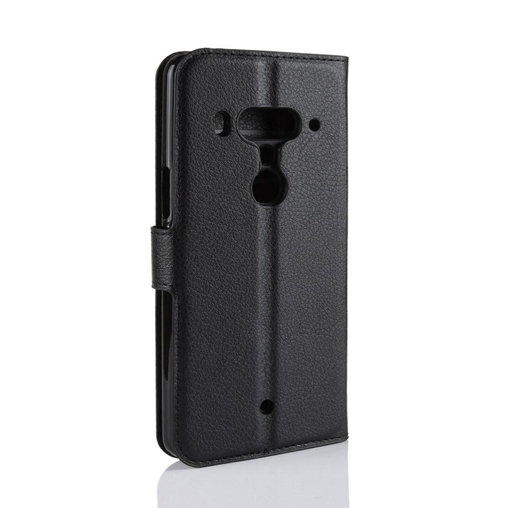 Cover portafoglio HTC U12+ Nero