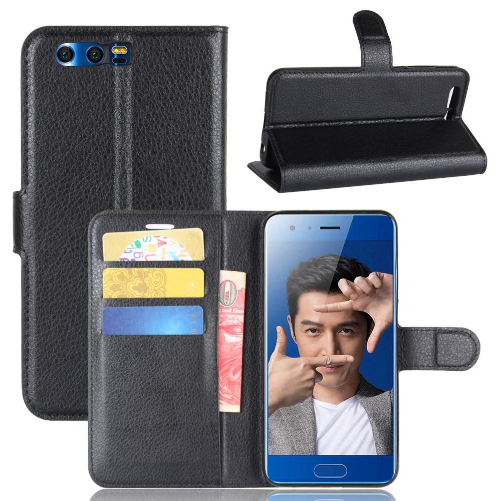 Cover portafoglio Huawei Honor 9 Nero