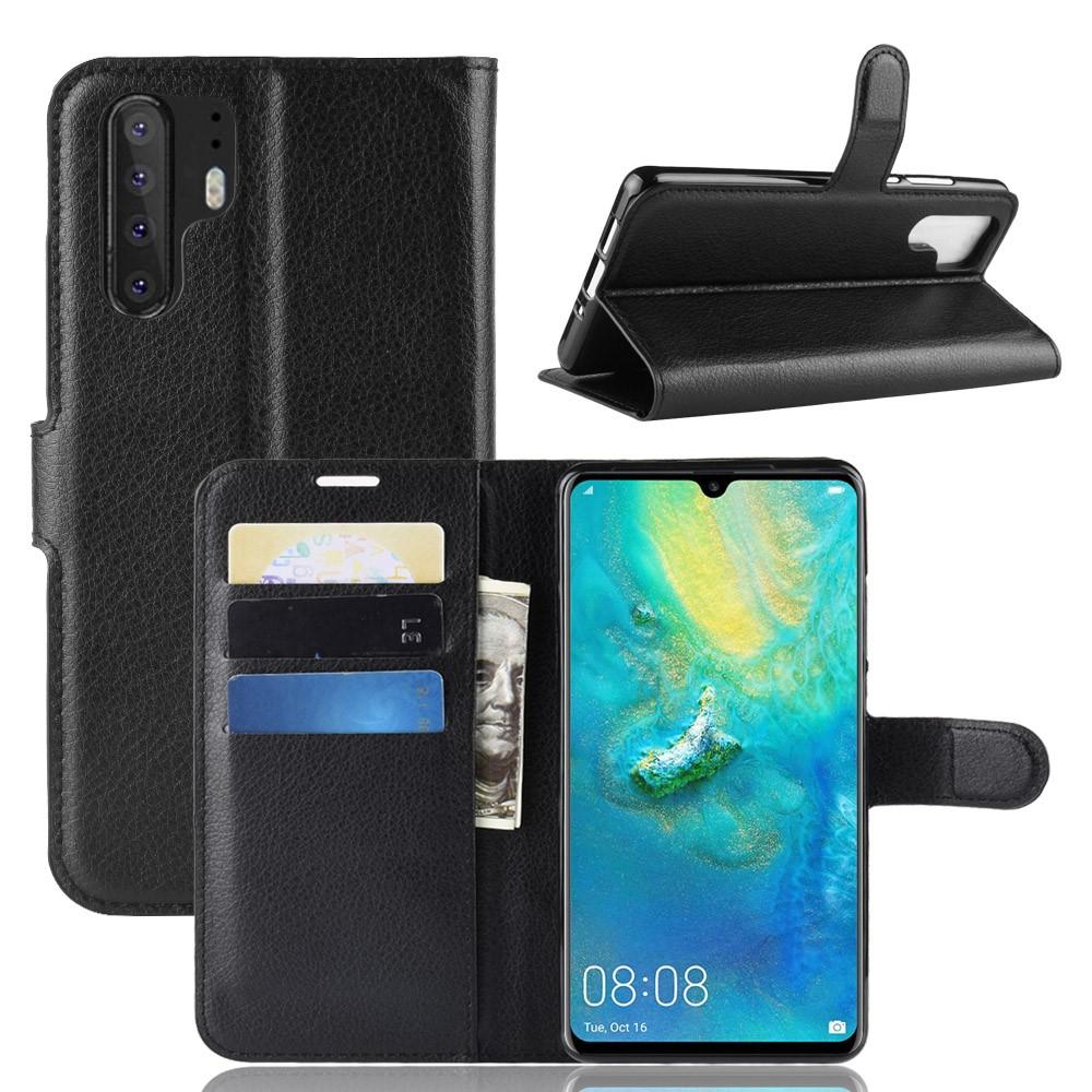 Cover portafoglio Huawei P30 Pro Nero