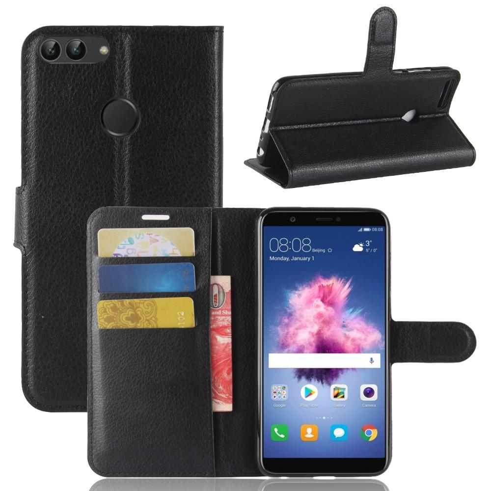 Cover portafoglio Huawei P Smart Nero