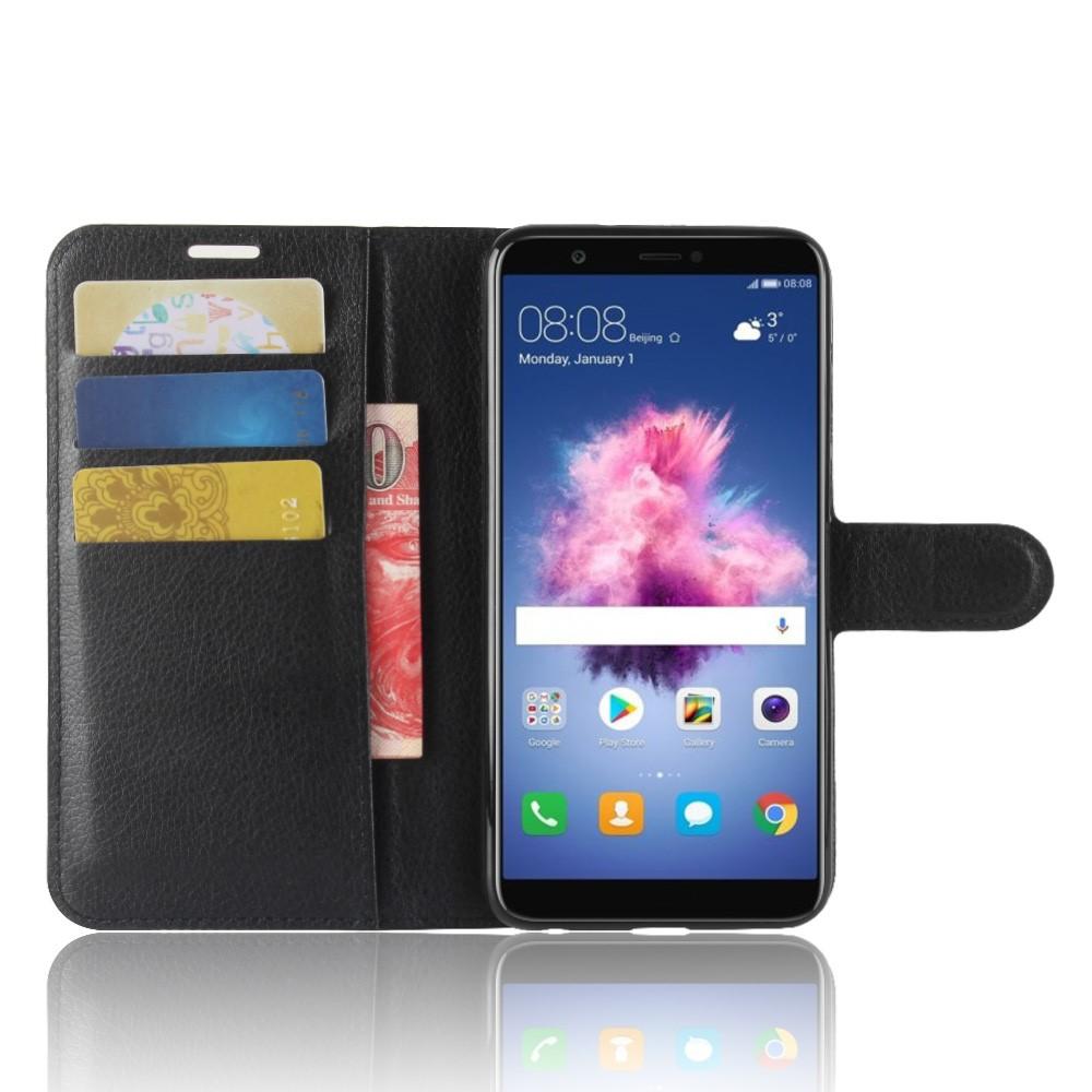 Cover portafoglio Huawei P Smart Nero