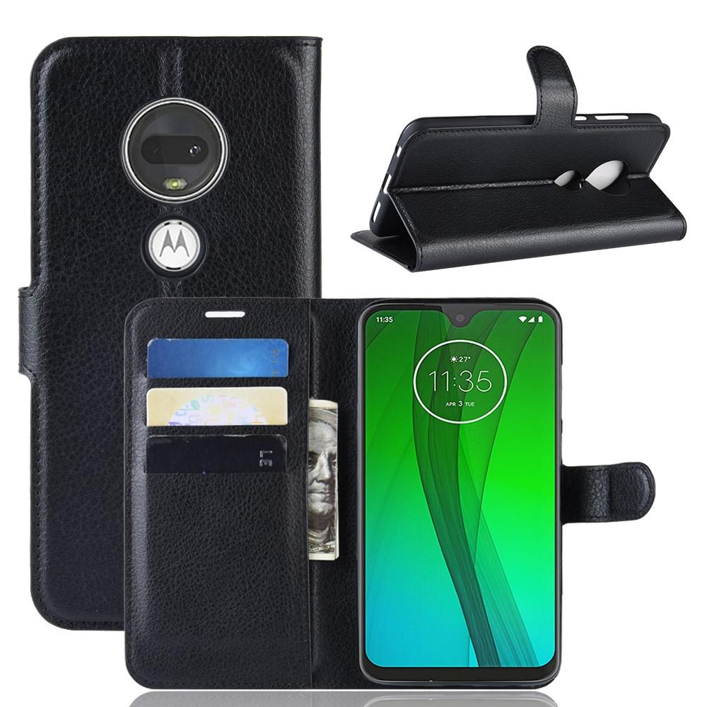 Cover portafoglio Motorola Moto G7/G7 Plus Nero