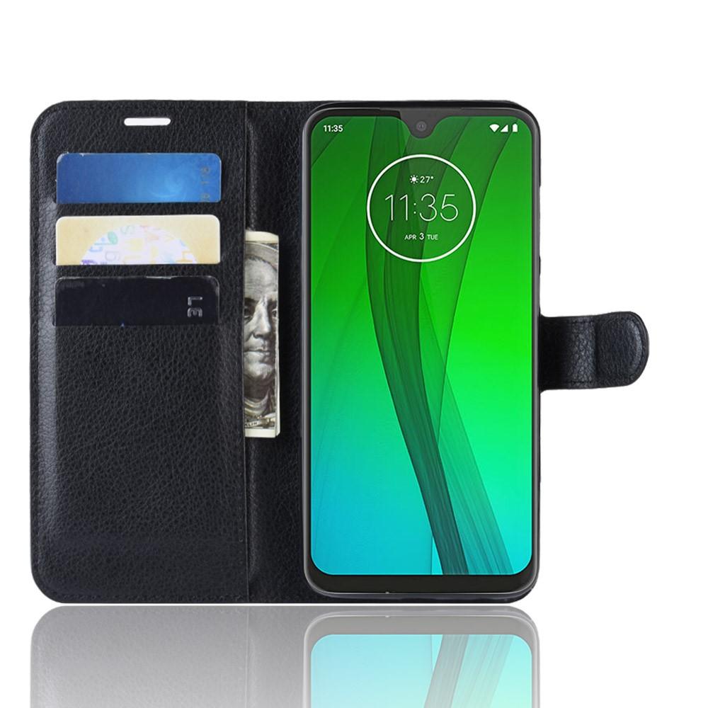 Cover portafoglio Motorola Moto G7/G7 Plus Nero