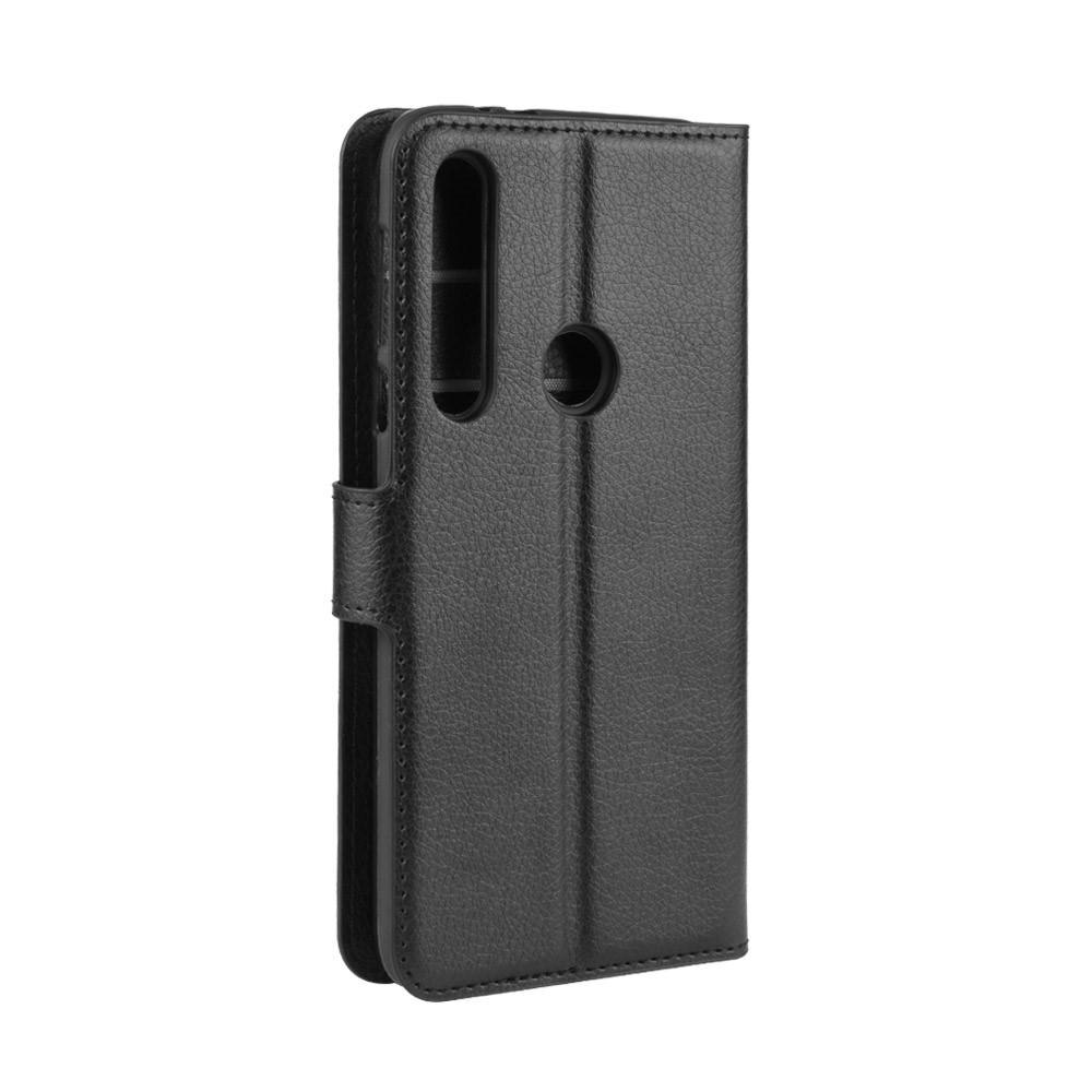 Cover portafoglio Motorola Moto G8 Plus Nero