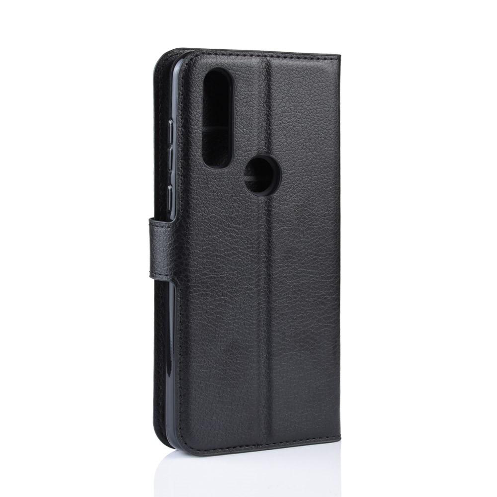 Cover portafoglio Motorola One Action Nero