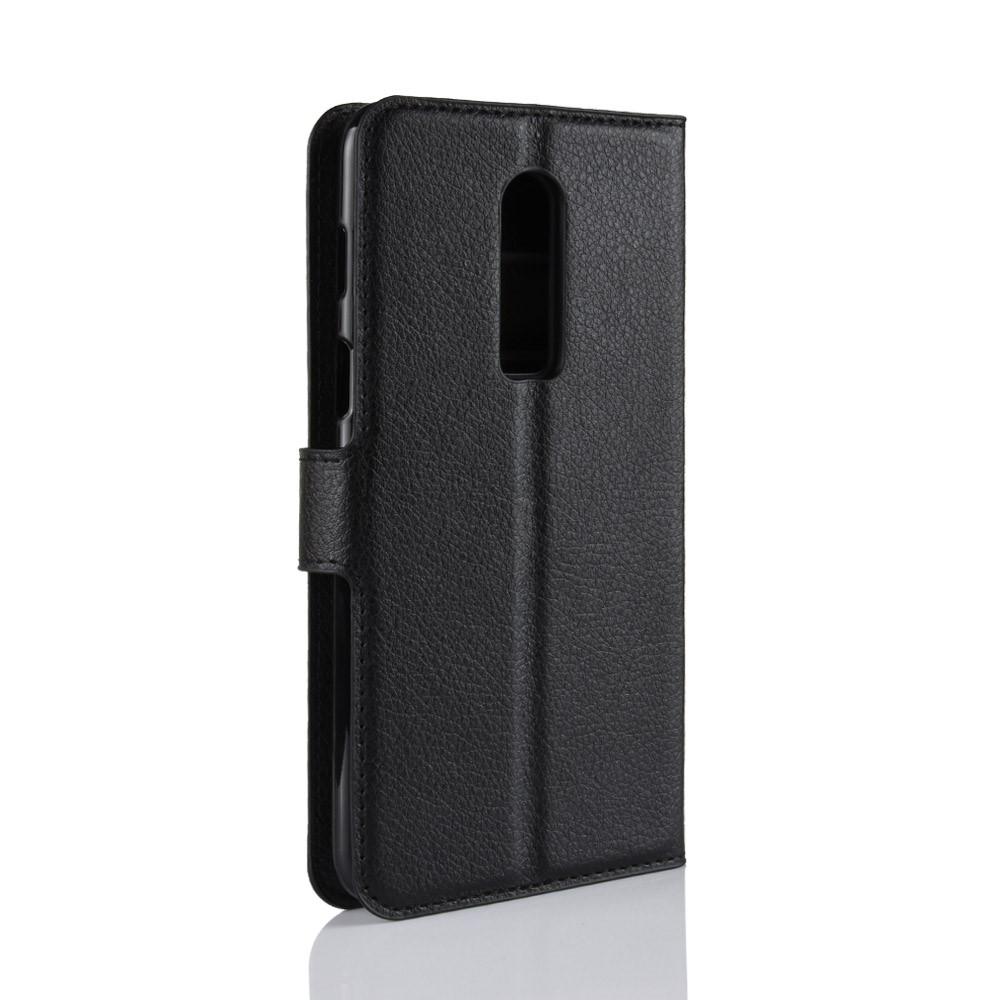 Cover portafoglio  OnePlus 6 Nero