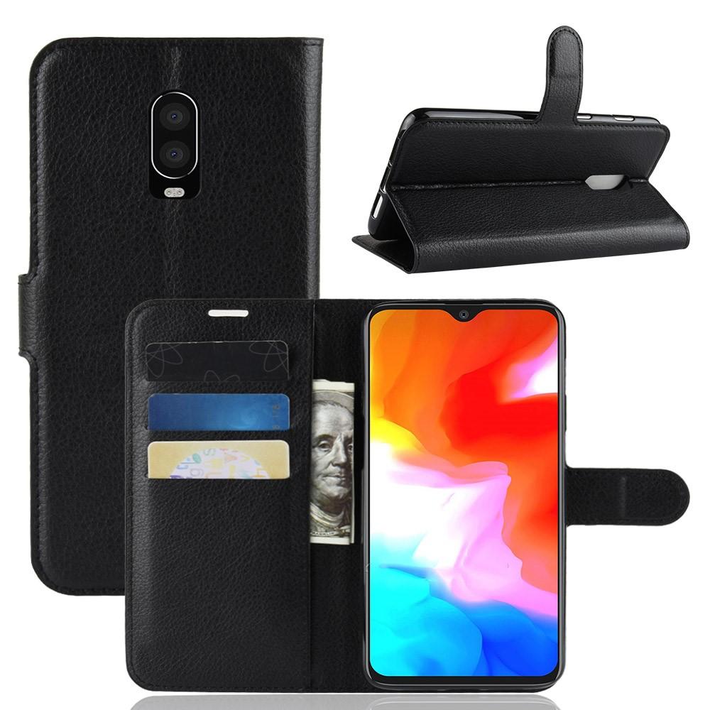 Cover portafoglio OnePlus 6T Nero