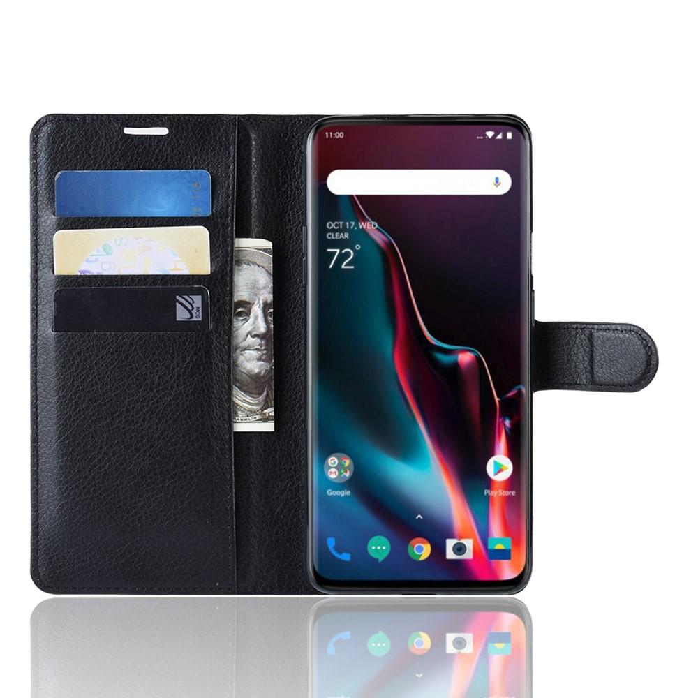 Cover portafoglio  OnePlus 7 Pro Nero
