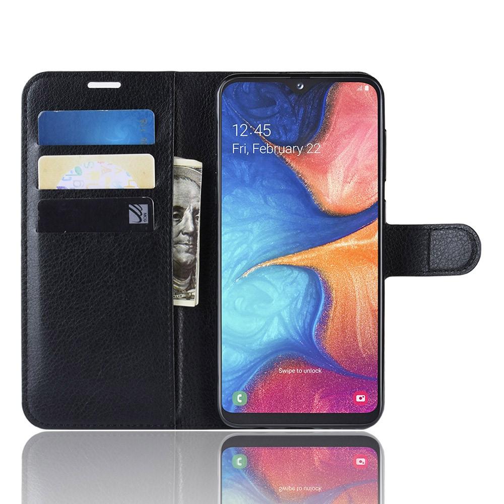 Cover portafoglio Samsung Galaxy A20e Nero