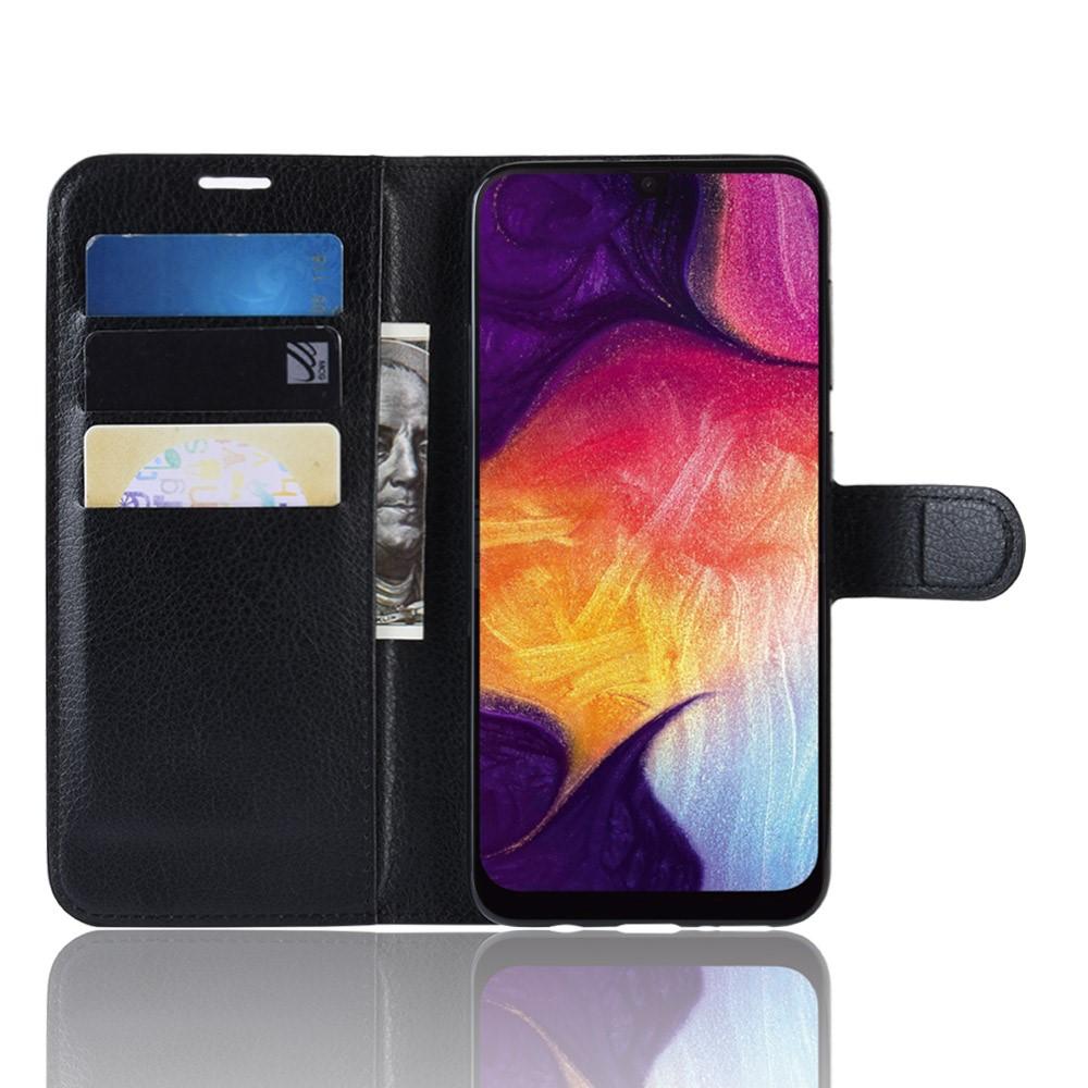 Cover portafoglio Samsung Galaxy A50 Nero