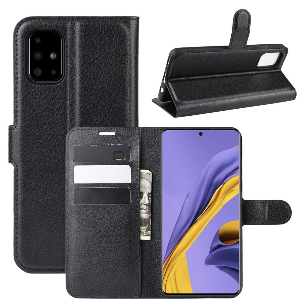 Cover portafoglio Samsung Galaxy A51 Nero