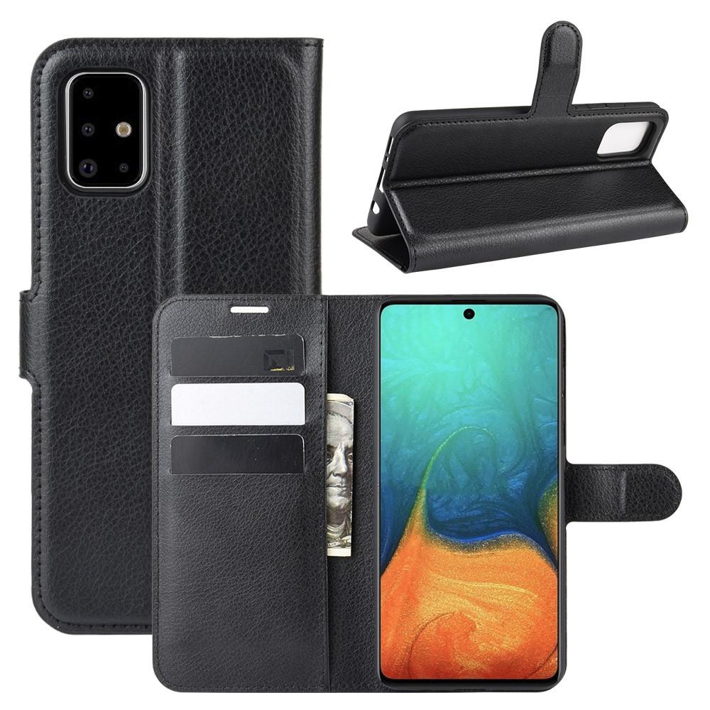 Cover portafoglio Samsung Galaxy A71 Nero