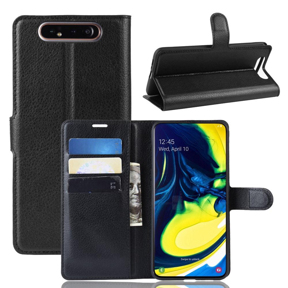 Cover portafoglio Samsung Galaxy A80 Nero