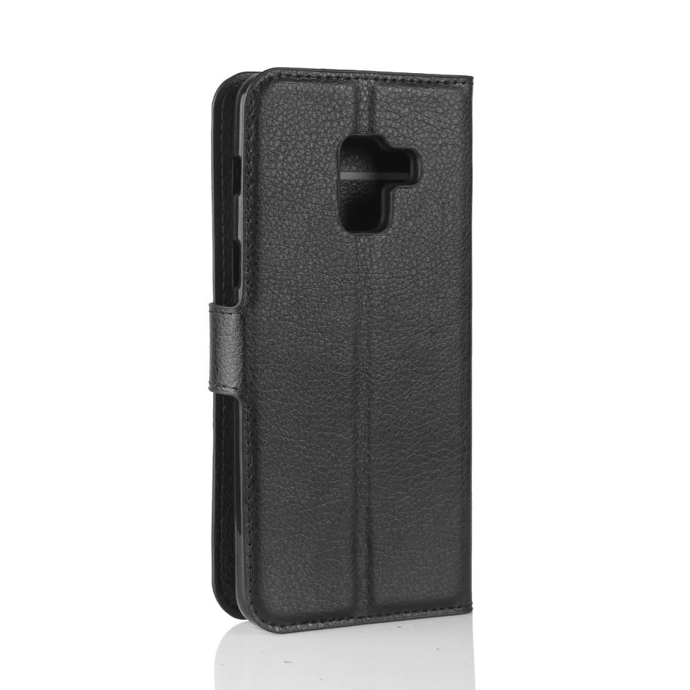 Cover portafoglio Samsung Galaxy A8 2018 Nero