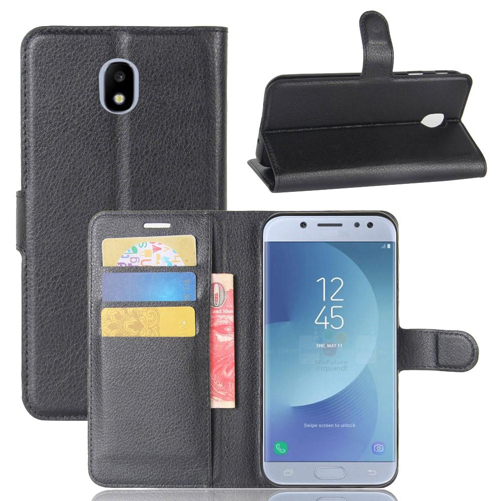 Cover portafoglio Samsung Galaxy J3 2017 Nero