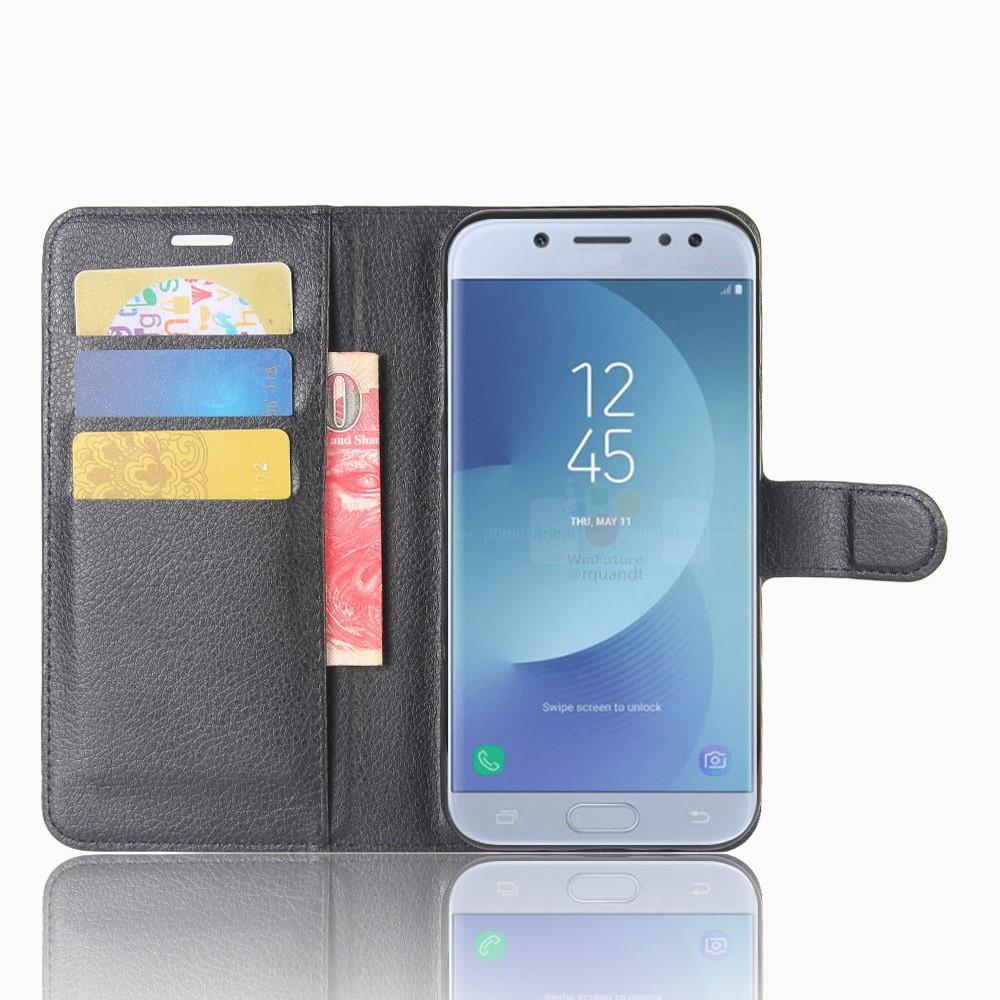 Cover portafoglio Samsung Galaxy J3 2017 Nero